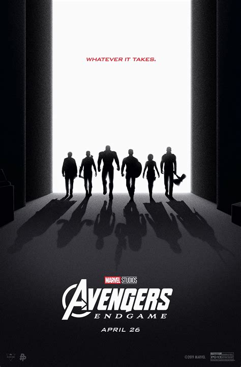 AVENGERS: ENDGAME - Earth's Mightiest Heroes Will Do "Whatever It Takes" On This Awesome New Poster