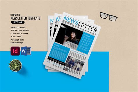 Business Newsletter Template | Boletin informativo | sistec | 111258 ...