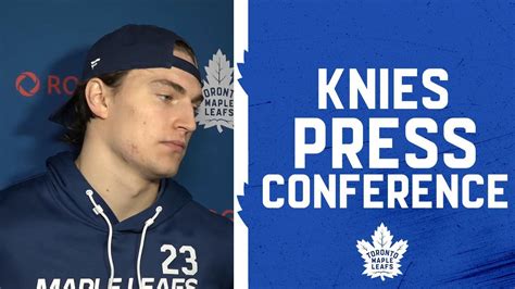 Matthew Knies | Practice | Toronto Maple Leafs