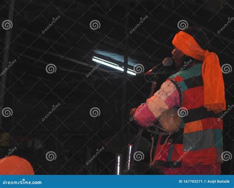 Baul Singer in Performance at Santiniketan Pous Festival in India Editorial Photo - Image of ...