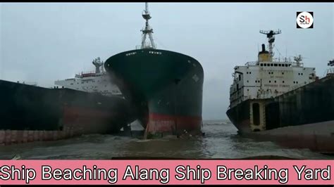 Ship Beaching at Alang Yard l Scrap Ship Alang l MS SCRAP Metal l Alang Ship Breaking Yard l # ...