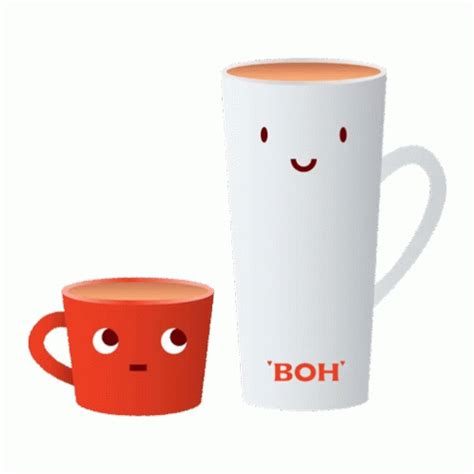 Share Your Love For Teh Boh Tea Bohboh Tea Cup Of Tea Sticker - Share Your Love For Teh BOH Tea ...