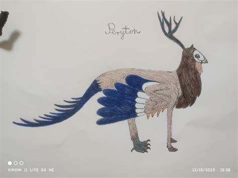 Peryton Fanart ~ Feather Family by STH-Fan250 on DeviantArt