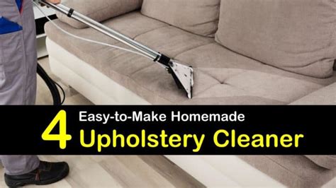 4 Homemade Upholstery Cleaner - How to Clean Upholstery