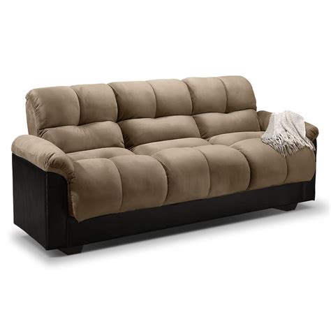 Crawford Futon Sofa Bed with Storage | Furniture.com