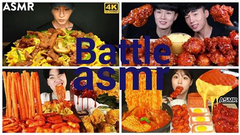 GONGSAM TABLE 이공삼 + 교광TV + Zach Choi ASMR + 설기양SULGI battle asmr mukbang - YouTube