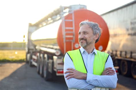 180+ Tanker Truck On The Parking Lot Stock Photos, Pictures & Royalty ...