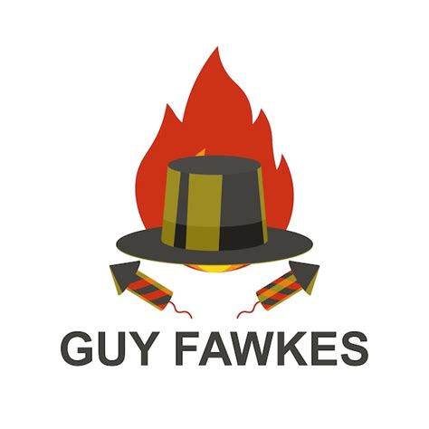 Premium Vector | Guy fawkes night background design with fireworks
