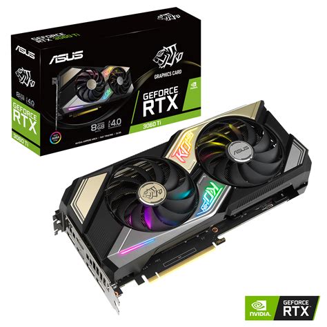 ASUS KO GeForce RTX 3060 Ti 8GB GDDR6 | Graphics Cards - Tech Specs