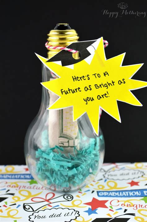 DIY Graduation Gifts: Brightest Future - Happy Mothering