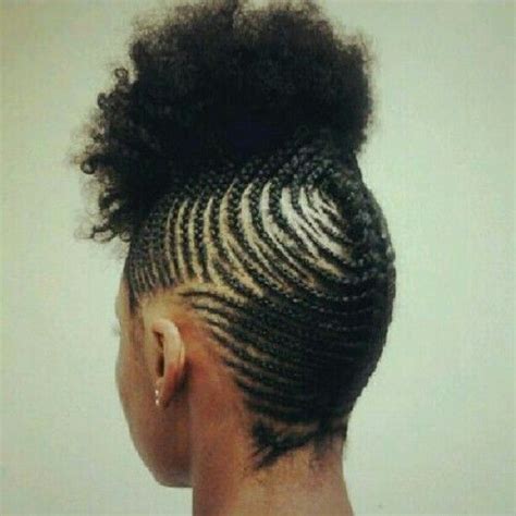 cornrow updo | HAIR | Pinterest