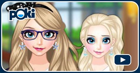 ELSA GOES TO SCHOOL DRESS-UP Online - Play for Free at Poki!