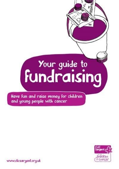 Your guide to fundraising.pdf - CLIC Sargent