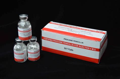 China Procaine Penicillin for Injection Bp 4mega Photos & Pictures - Made-in-china.com