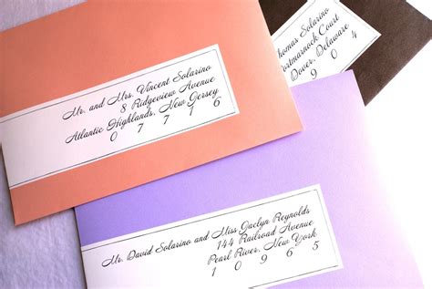 Wedding Invitation Address Labels For Guests | Arts - Arts