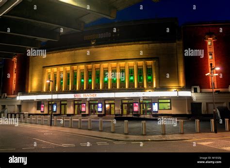 Eventim Apollo Theatre Hammersmith at night Stock Photo - Alamy