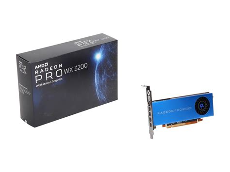 AMD Radeon Pro WX 3200 4GB Video Graphics Card