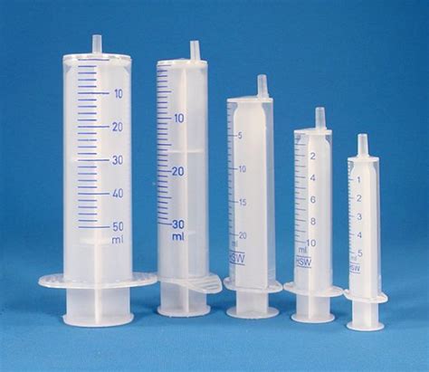 All Plastic Syringe, 10Cc,Eccentric