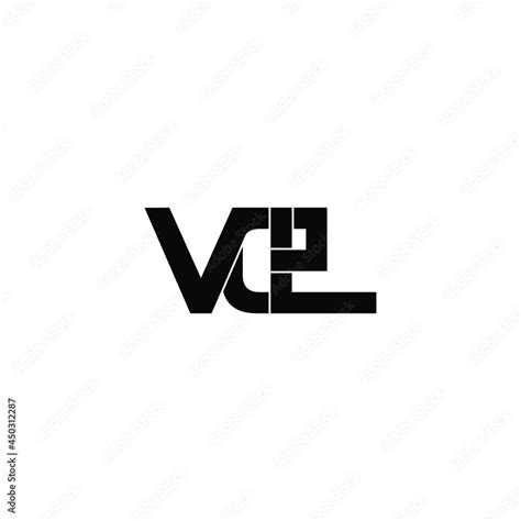 vel initial letter monogram logo design Stock Vector | Adobe Stock