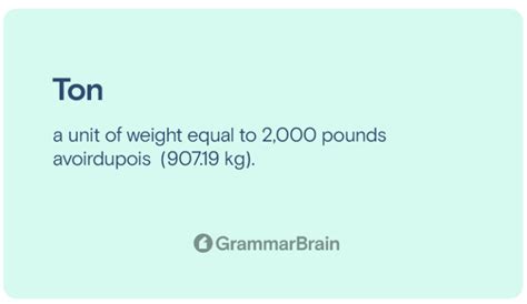 Tonnes vs. Tons—Which is Correct? (Examples and Grammar Rules ...