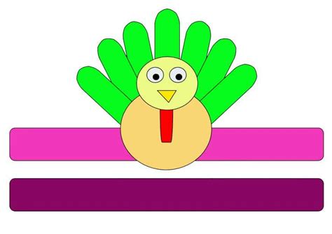 Turkey Hat Template For Kids (Print, Cut & Play)