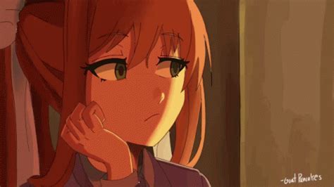 Monika Pfp Gif