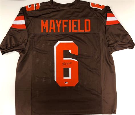 Baker Mayfield Cleveland Browns Autographed Jersey - Beckett COA