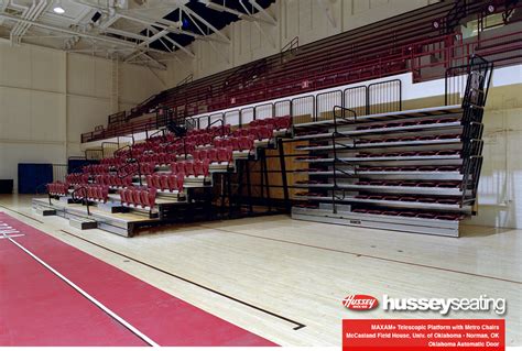 McCasland Field House, University of Oklahoma — Hussey Seating Company