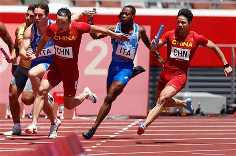 China's women's and men's 4X100m relay squads secure final berth at Tokyo Olympics - SHINE News