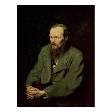 Portrait of Fyodor Dostoyevsky 1872 Postcard | Zazzle | Dostoyevsky ...