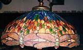 Custom and Reproduction Stained Glass Lamps and lighting