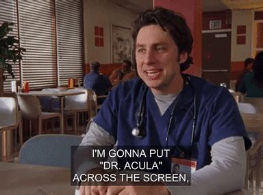 Chosen One of the Day: JD's Dr. Acula movie on Scrubs | SYFY WIRE