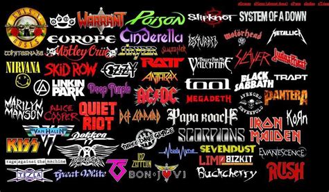 Best Ever Rock Band Logo - LogoDix