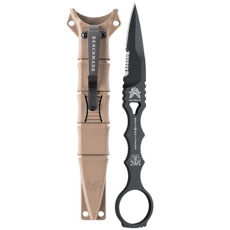 SOCP 178 Skeletonized Spear Point Self-Defense Fixed Blade Knife | Camouflage.ca