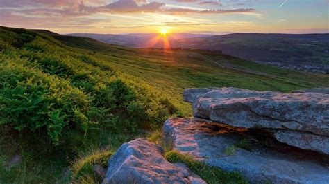 Ilkley Moor panorama - backiee