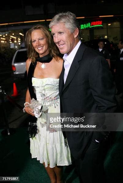 USC football head coach Pete Carroll and wife Glena arrive at the ...