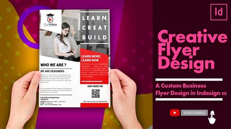 How to creating a Flyer Design | Adobe InDesign cc - YouTube