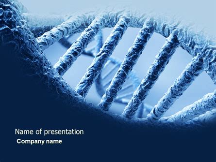 DNA Molecular Structure Presentation Template for PowerPoint and ...