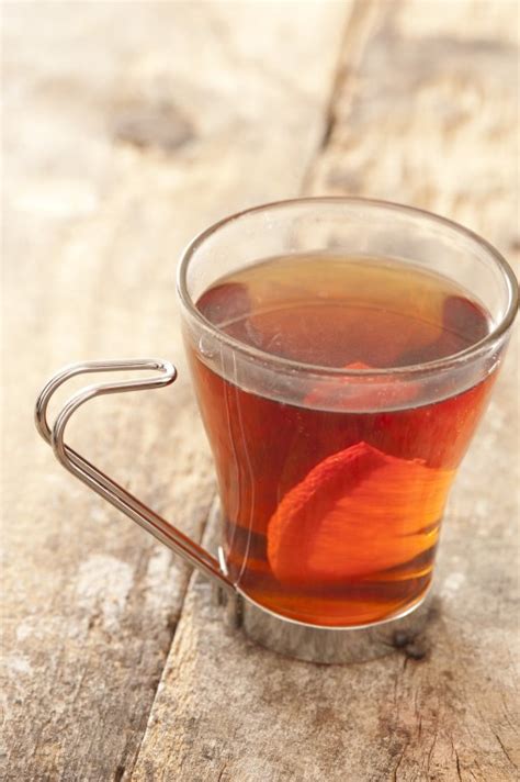 Black tea with lemon - Free Stock Image