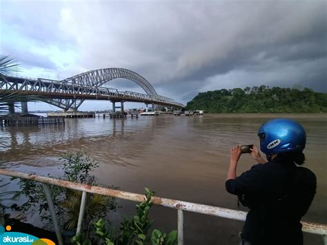 Kian Mengkhawatirkan, Jembatan Mahakam Ditabrak Lagi dan Lagi Oleh Kapal Tongkang