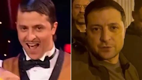 Watch Zelensky's dramatic transformation from actor to 'unlikely ...