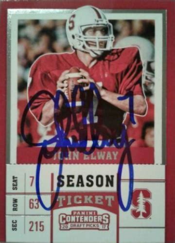 John Elway Autographs and Memorabilia | Sports, Football