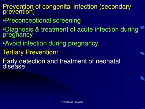 Toxoplasmosis in pregnancy