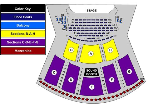 Peppermill Concert Hall Seating Chart