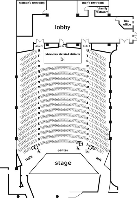 Arena Stage - Crystal City Seating Chart - Theatre In DC