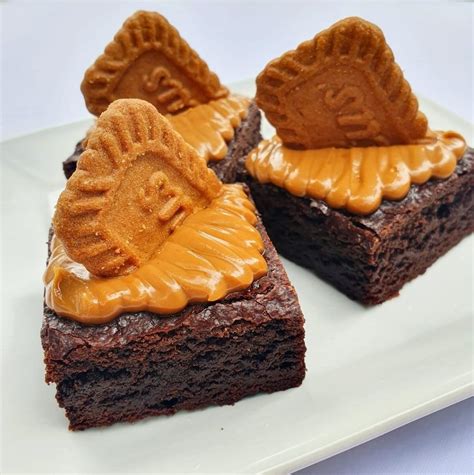 Biscoff Cookie Butter Brownies - P.Osh