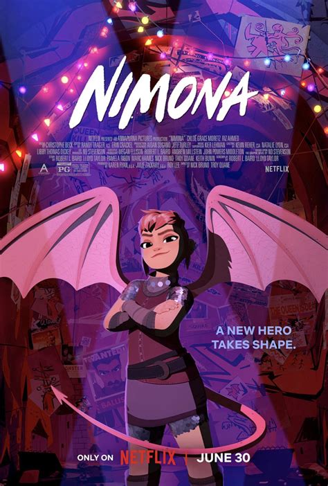 Teaser Trailer for Netflix's Fantasy Adventure Animated Film NIMONA ...