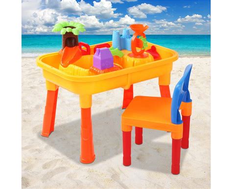 Kids Table & Chair Sandpit Set | eMEGA Australia