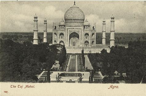 Heritage of India: Taj Mahal Agra vintage post cards