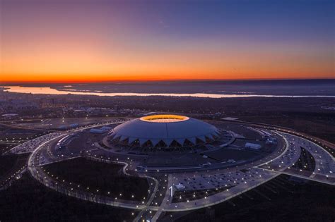 Football Stadium Samara-Arena by PI ARENA - 谷德设计网